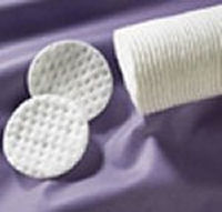 Cotton Cosmetic Pads Round EMBOSSED 500pk