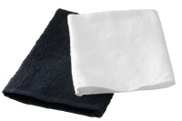 Strictly Professional Black Towelling Mitt - Single