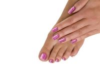 Trendy Wrap Get Nailed Pretty In Pink CLEARANCE