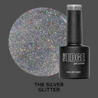 The Edge, The Silver Glitter Gel Polish 8ml