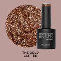 The Edge Gel Polish 8ml, The Gold Glitter