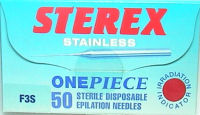 Sterex Onepiece Stainless Needles F3S Short