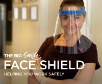 The Big Smile Face Shield 5pk - CLEARANCE