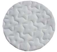 Cotton Cosmetic Pads Round EMBOSSED 500pk