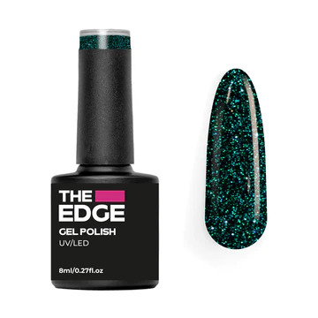 The Edge, The Emerald Glitter Gel Polish 8ml