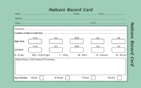 Nailcare Record Cards 100pk 20% OFF